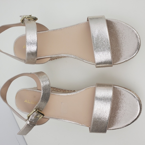 Aldo wedge sandals size 9 - Picture 4 of 12